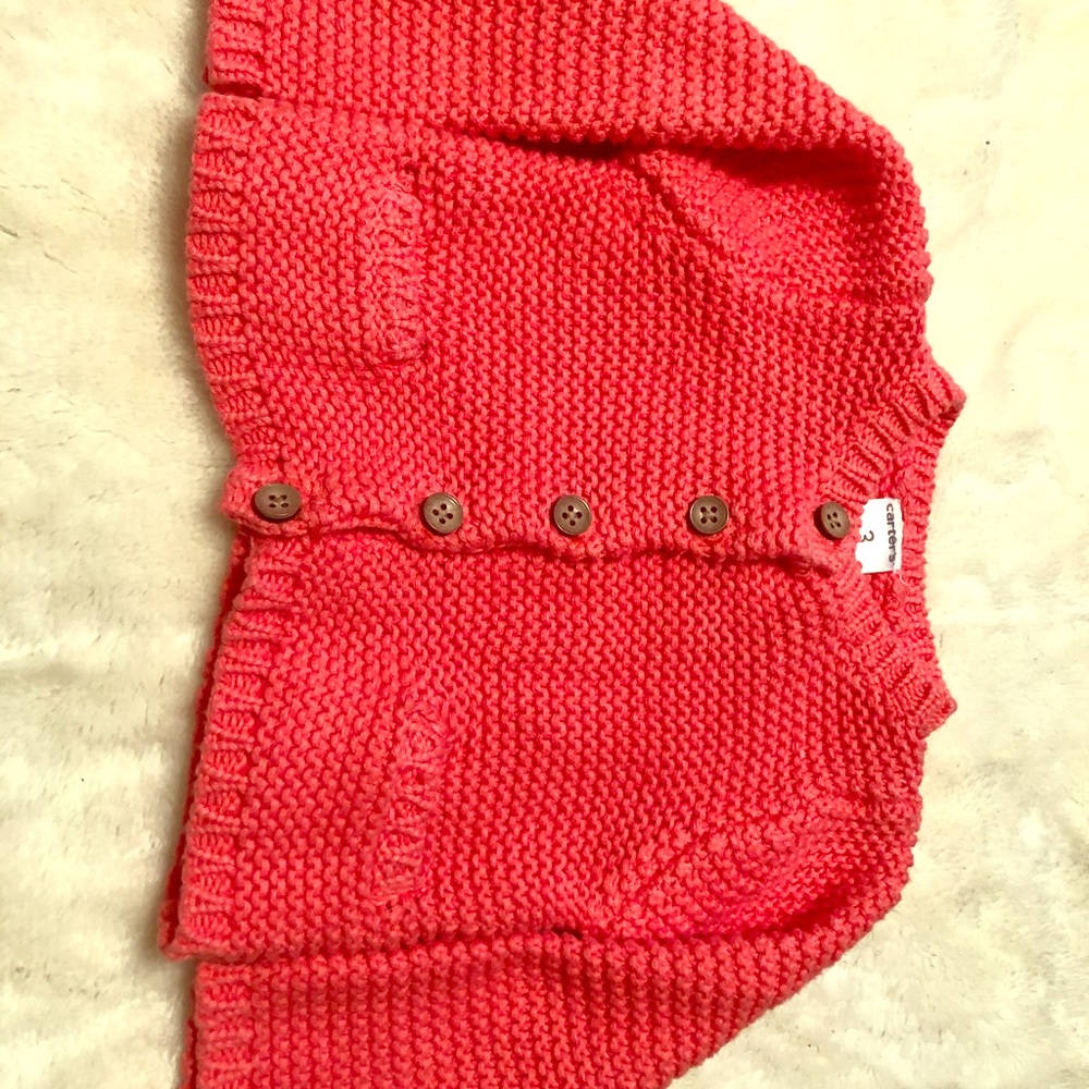 Orange sweater